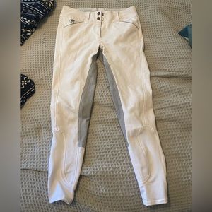 Piper by SmartPak white full seat breeches -26r